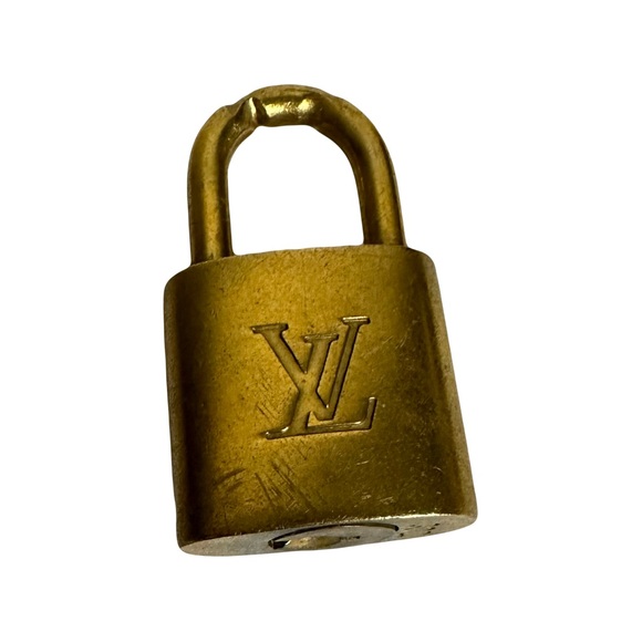 Louis Vuitton Brass Lock with Logo - Picture 1 of 5